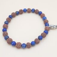 bracelet graine rudraksha